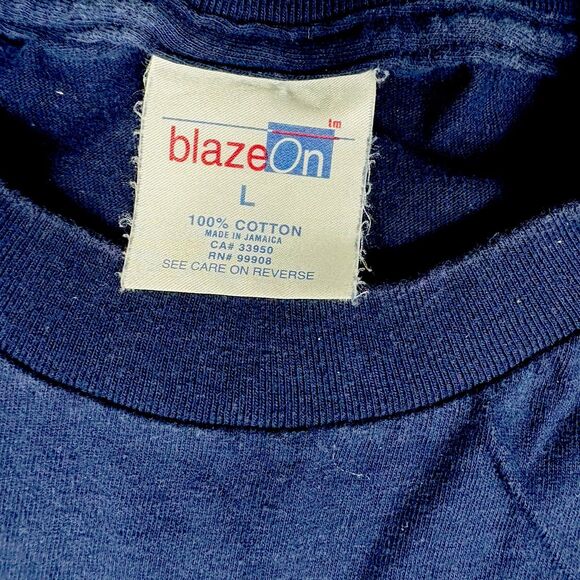 Vintage Y2K Florida Sand Key Tourist Souvenir Tee Embroidered Fish Beach Tee L - Picture 3 of 4